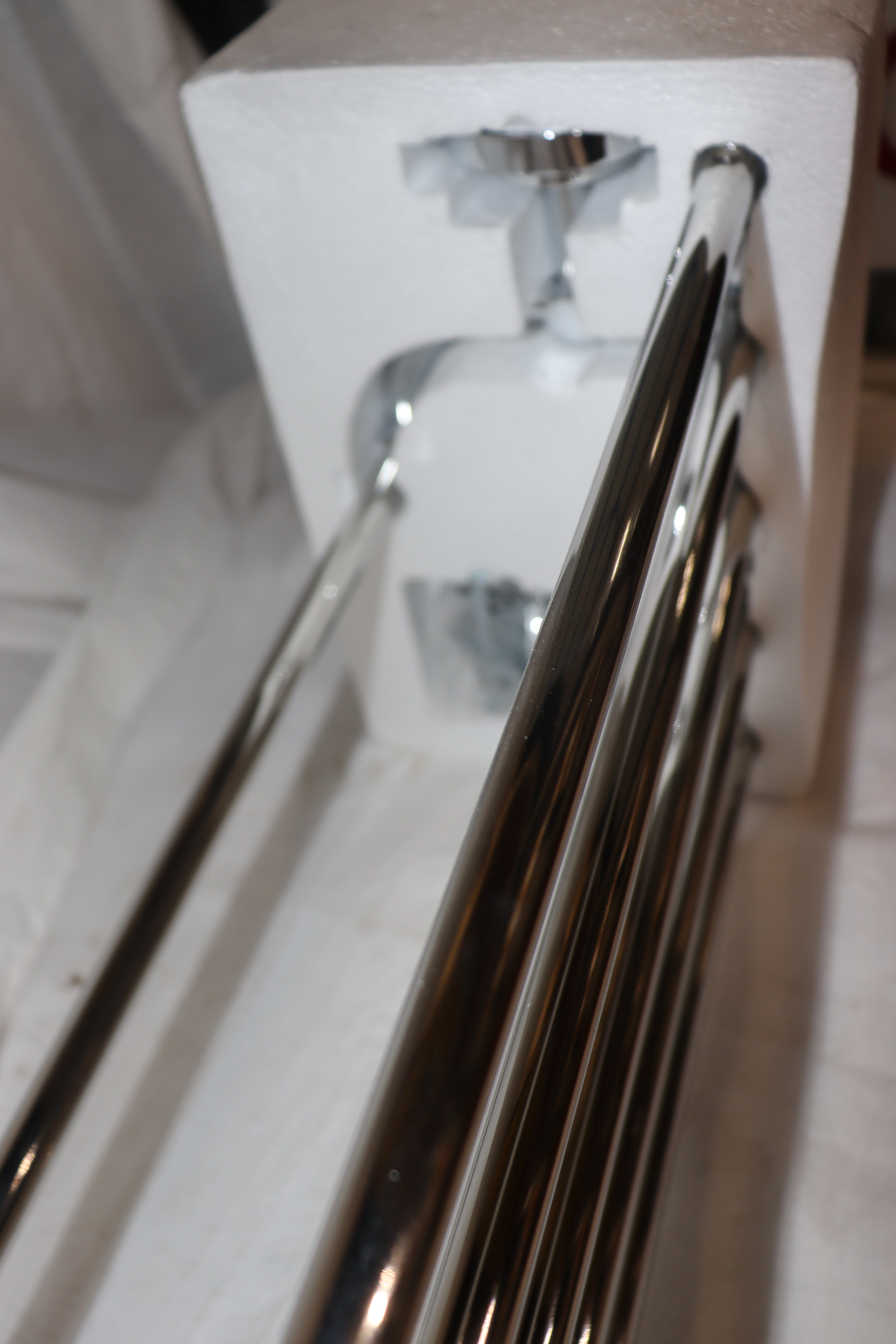 Moen Iso Bathroom Shelf with Towel Bar, DN0794CH