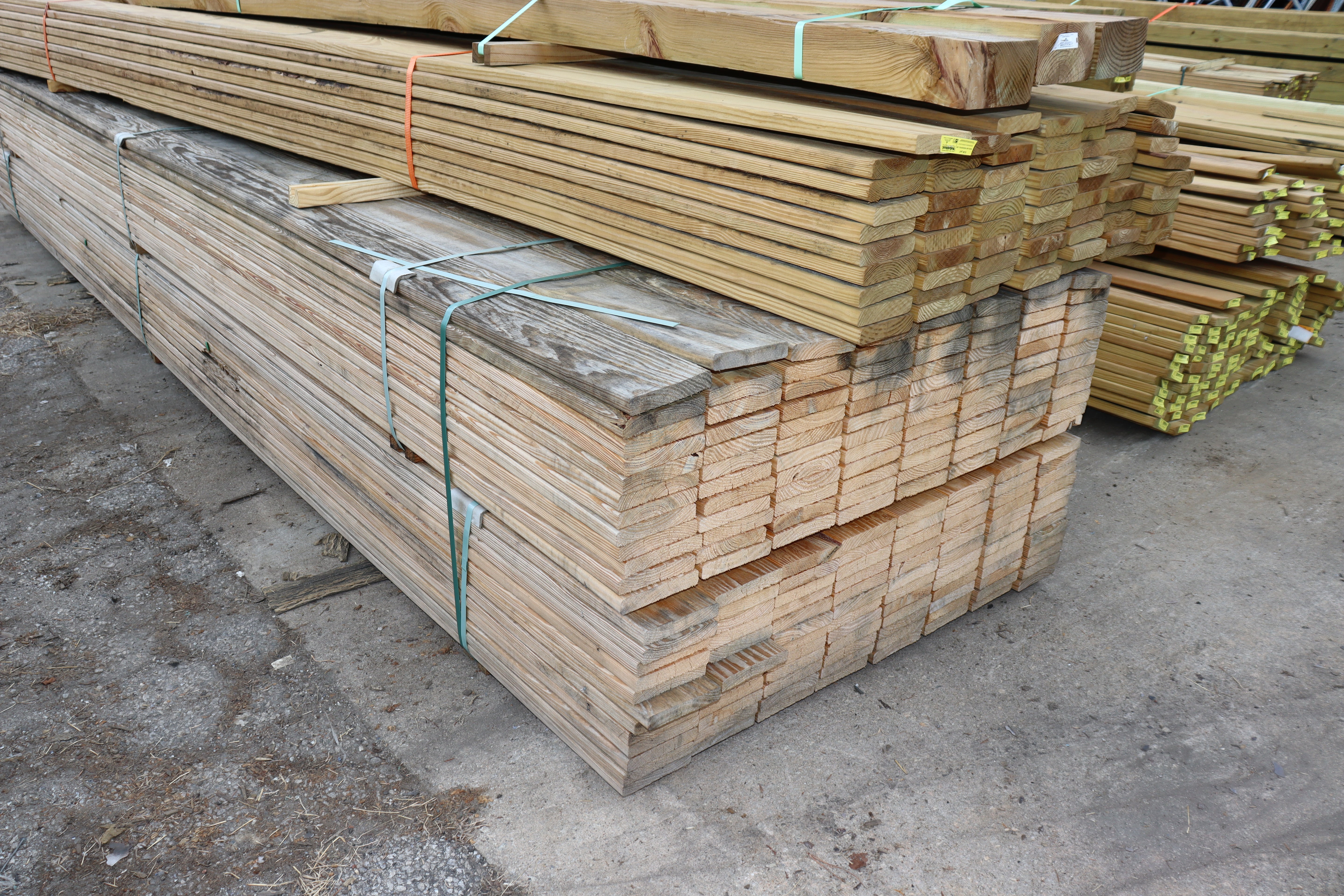 5/4" x 6" Deck Boards, Pressure Treated Lumber