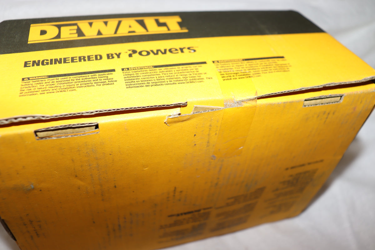 50 Pack - DeWalt 1/2" x 3" Screw Bolt, Carbon Steel, PFM1411380