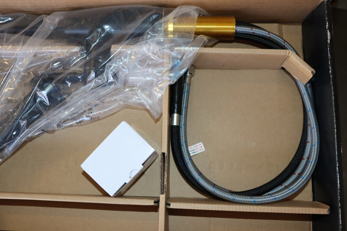 Miseno 1.75 GPM Single Hole Pre-Rinse Kitchen Faucet, Flat Black, MNO281FB