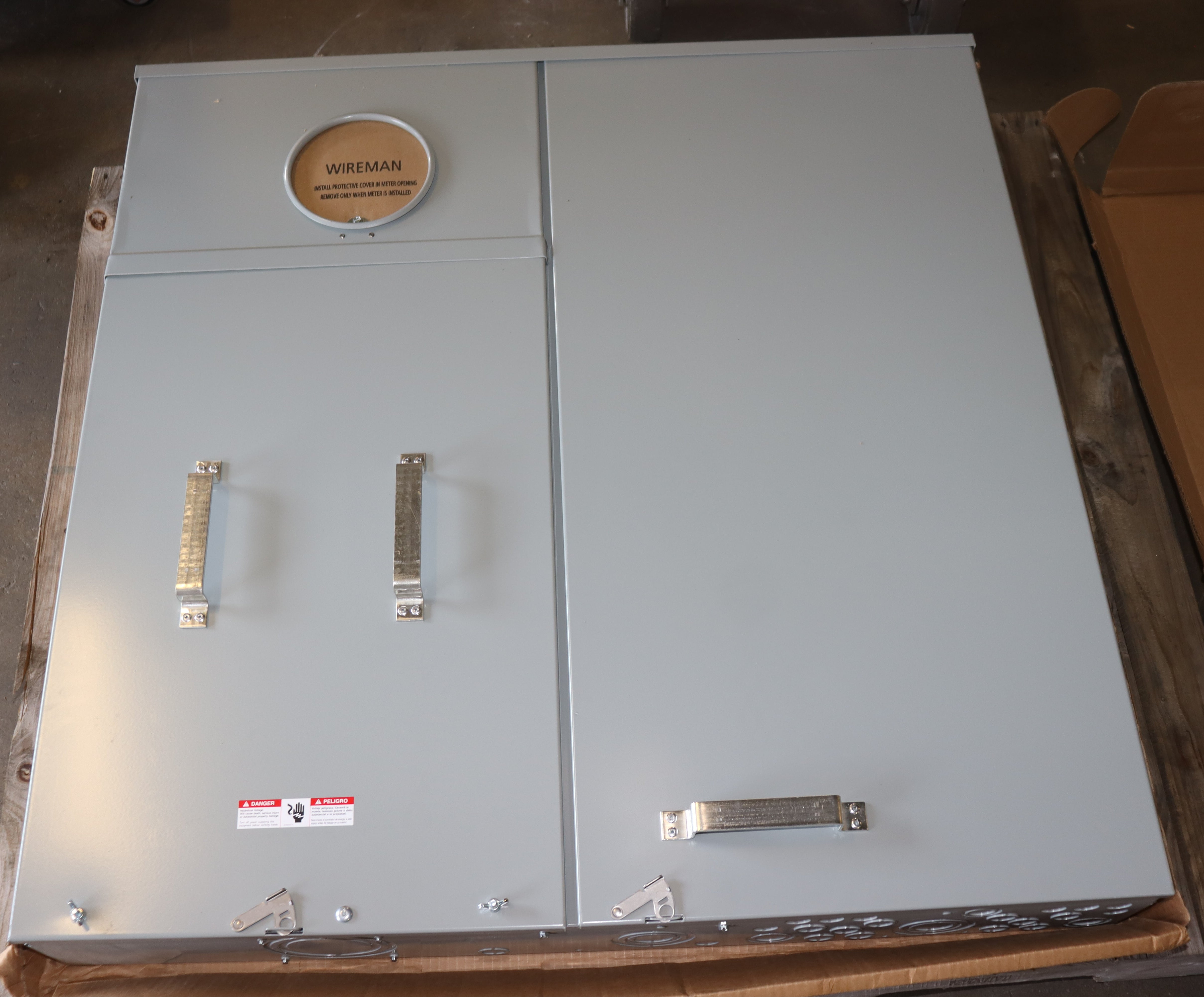 SIEMENS 400 AMP Meter & Electrical Panel MK2448B1400SCS