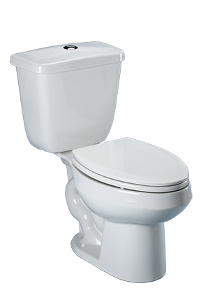 Elongated Dual Flush Toilet with Fluidmaster Fill Valve 1.0 - 1.28 GPF Vortens