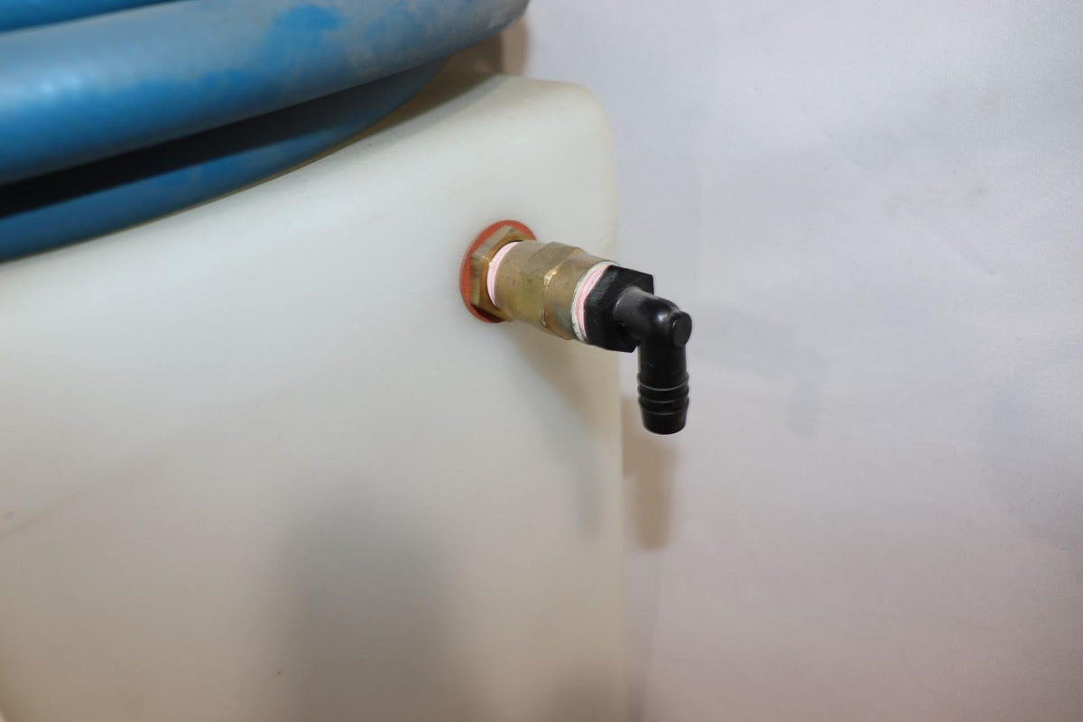 Ace Roto-Mold 7 Gal Cylinder Tank, Independent Chemical, w/ Level Switch CRT149 - Northside Material Brokers