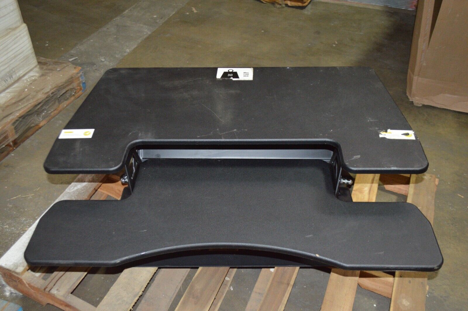Adjustable Corner Standing Desk: High Rise(TM) Series - Northside Material Brokers
