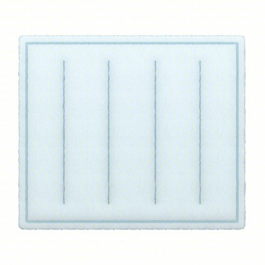 Air Handler 6B821 Ring Panel Air Filter: 16 in x 16 in x 1 in, 3 Ply, MERV 8 Box of 23 - Northside Material Brokers
