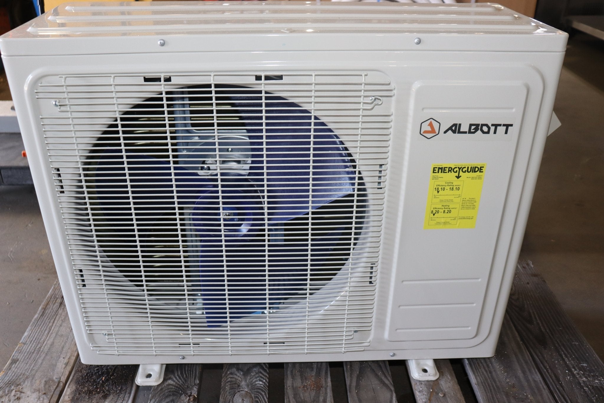 Albott Mini Split Heat Pump Only, 18000 BTU 21 SEER2 208V-230V - Northside Material Brokers