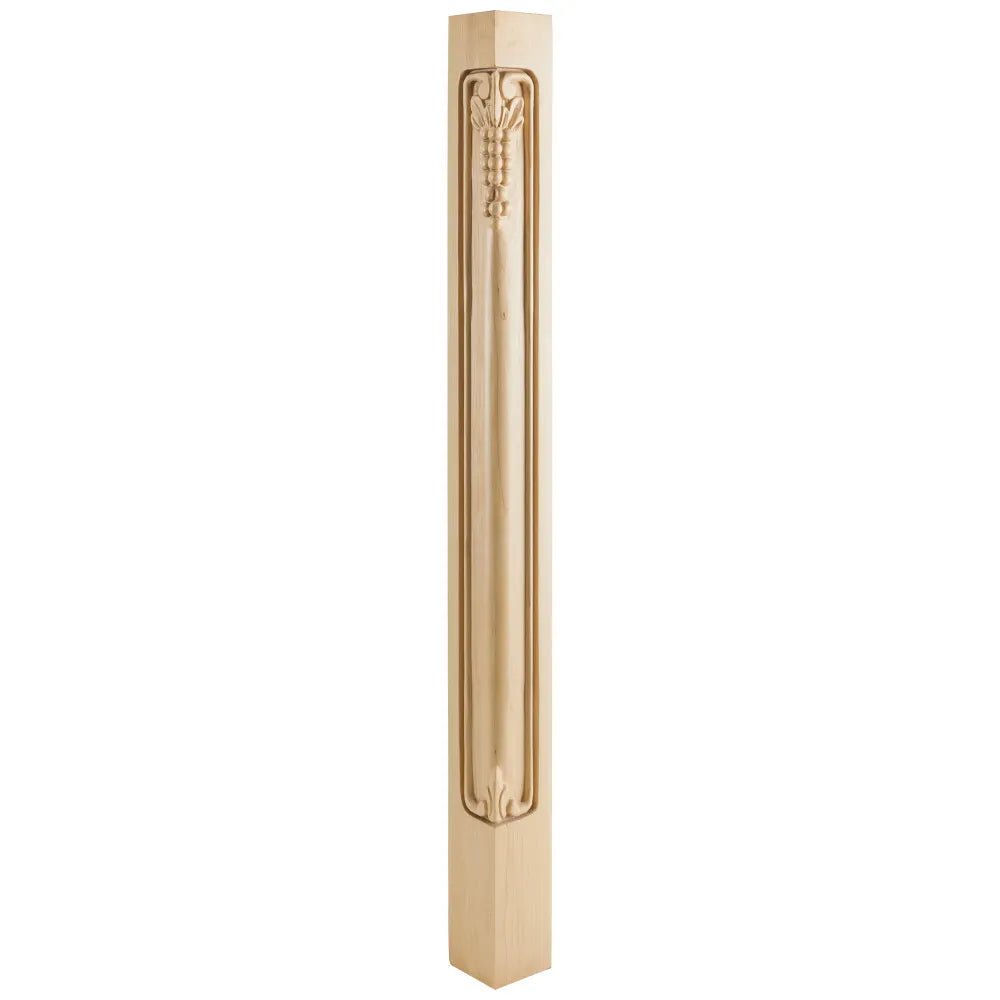 Alder Grape Corner Post 2-3/4" W x 2-3/4" D x 35-1/2" H CP-2ALD - Northside Material Brokers