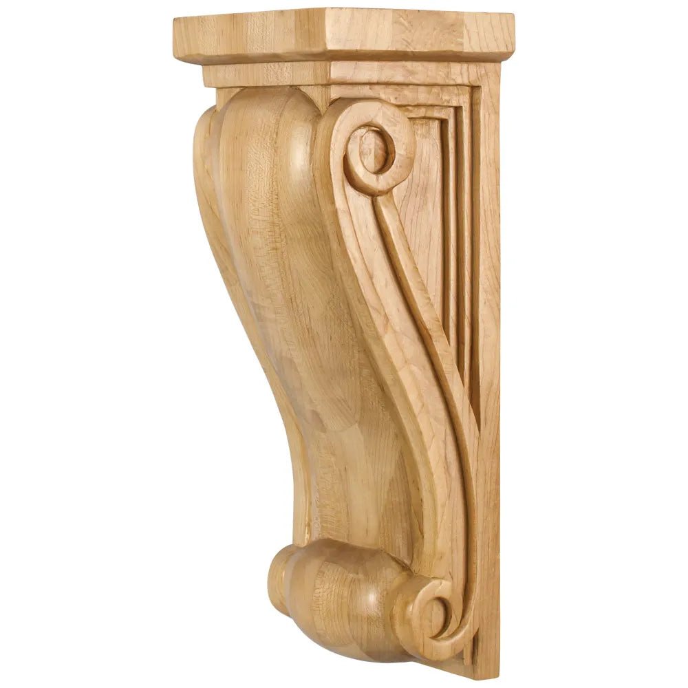 Alder Neo Gothic Corbel 5-1/2" W x 5" D x 14" H COR17-2ALD - Northside Material Brokers