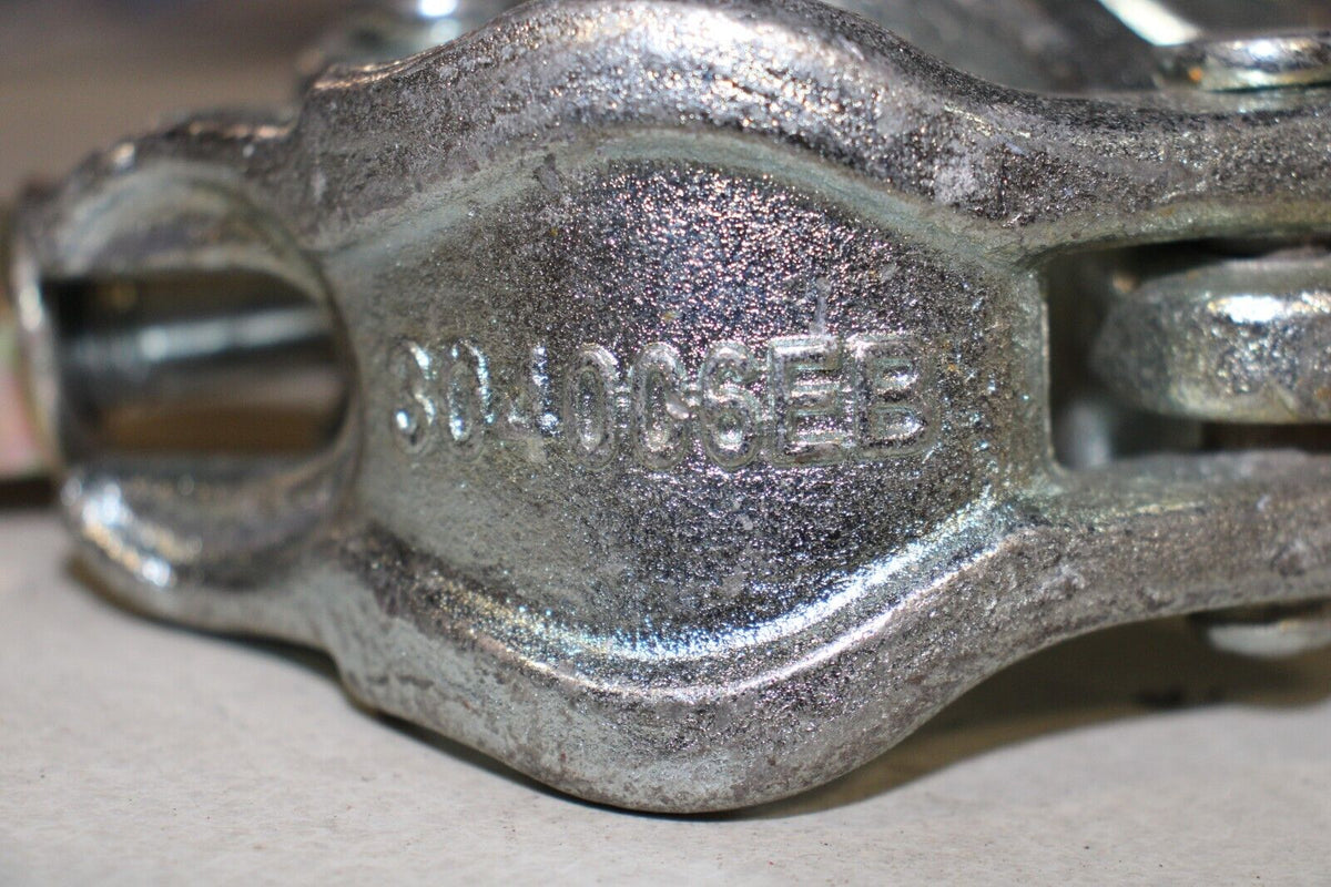 All Purpose Bolted Swivel Dual Clamp for Scaffold Frame Galvanized Heavy Duty - Northside Material Brokers