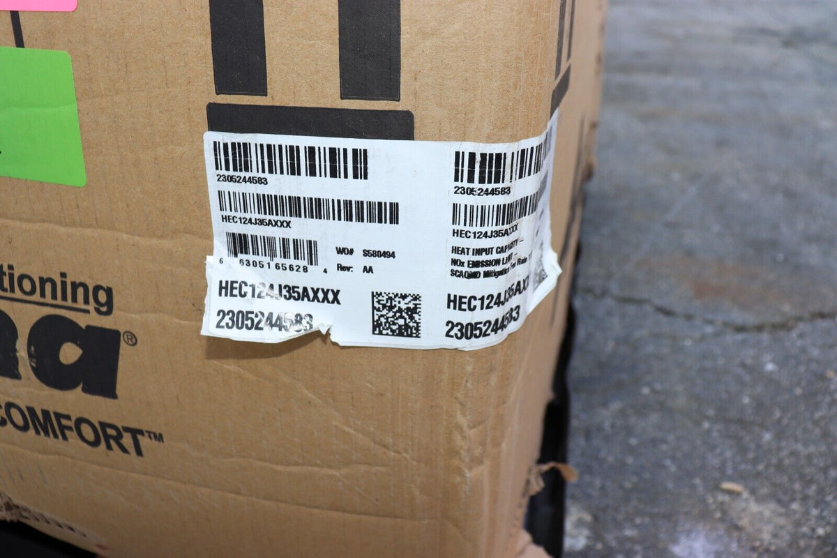Amana HEC124J35AXXX 12k BTU Capacity, Packaged Terminal Air Conditioner - Northside Material Brokers
