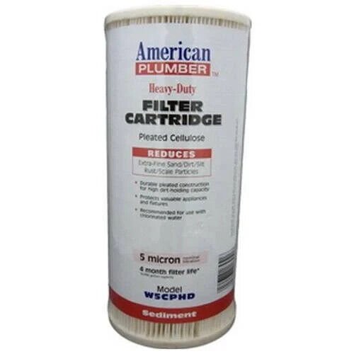 American Plumber W5CPHD Whole House Heavy Duty Filter Cartridge - Northside Material Brokers