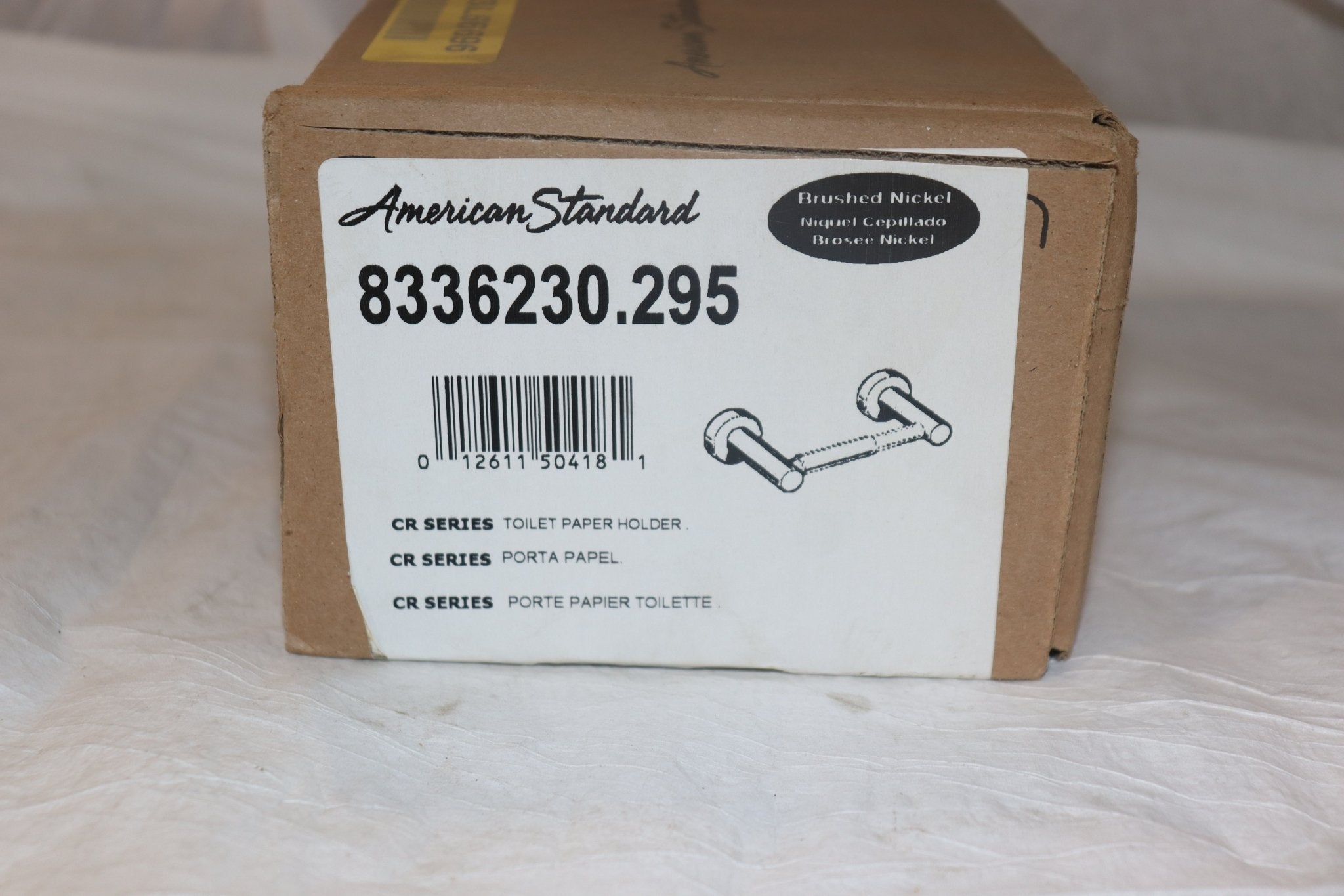 American Standard 8336230.295 Toilet Paper Holder in Satin Nickel - Northside Material Brokers