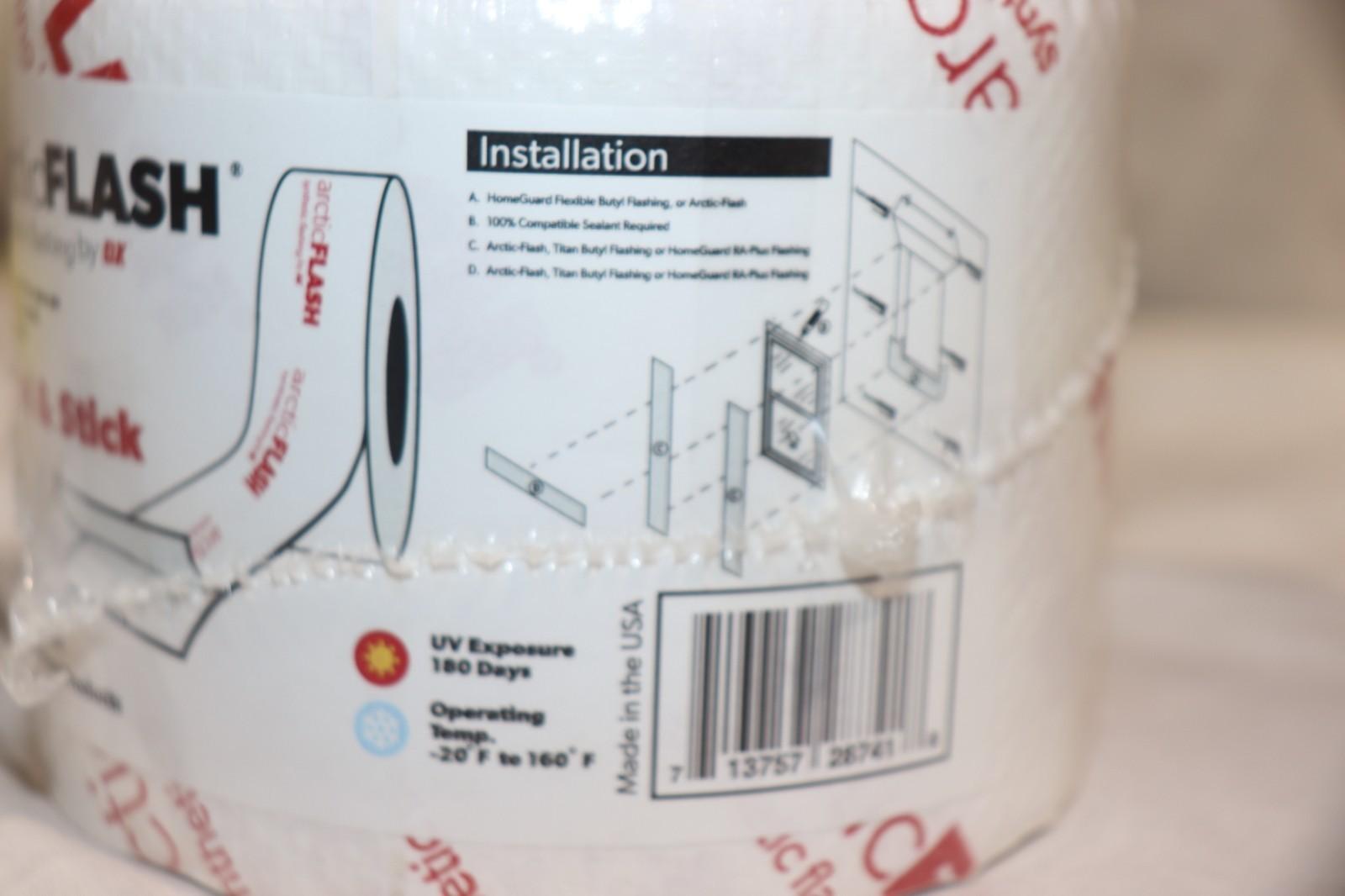 Arctic-Flash Synthetic Flashing Tape 4"×75' - Northside Material Brokers