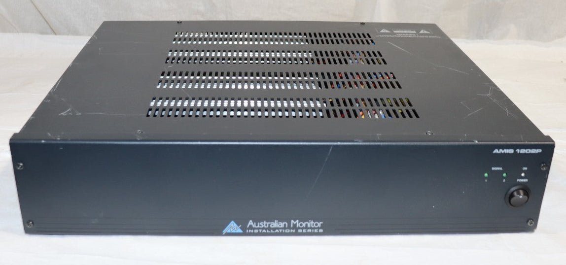 Australian Monitor AMIS 1202P 2x120 Power Amplifier - Northside Material Brokers