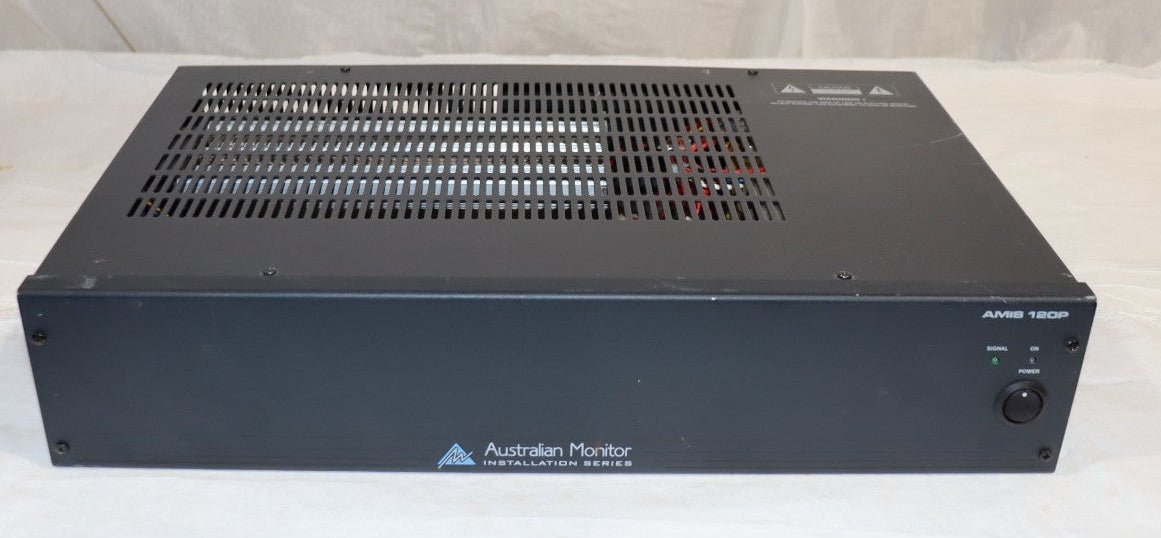 Australian Monitor AMIS 120P 120W Rack Mount Amplifier Single Channel Sub-Woofer - Northside Material Brokers