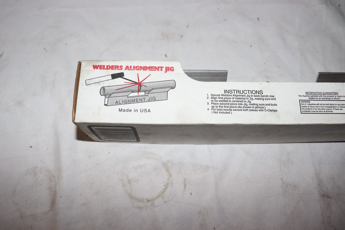 BAC Industries Welder's Alignment Jig AJ-16, Aluminum, New Old Stock - Northside Material Brokers