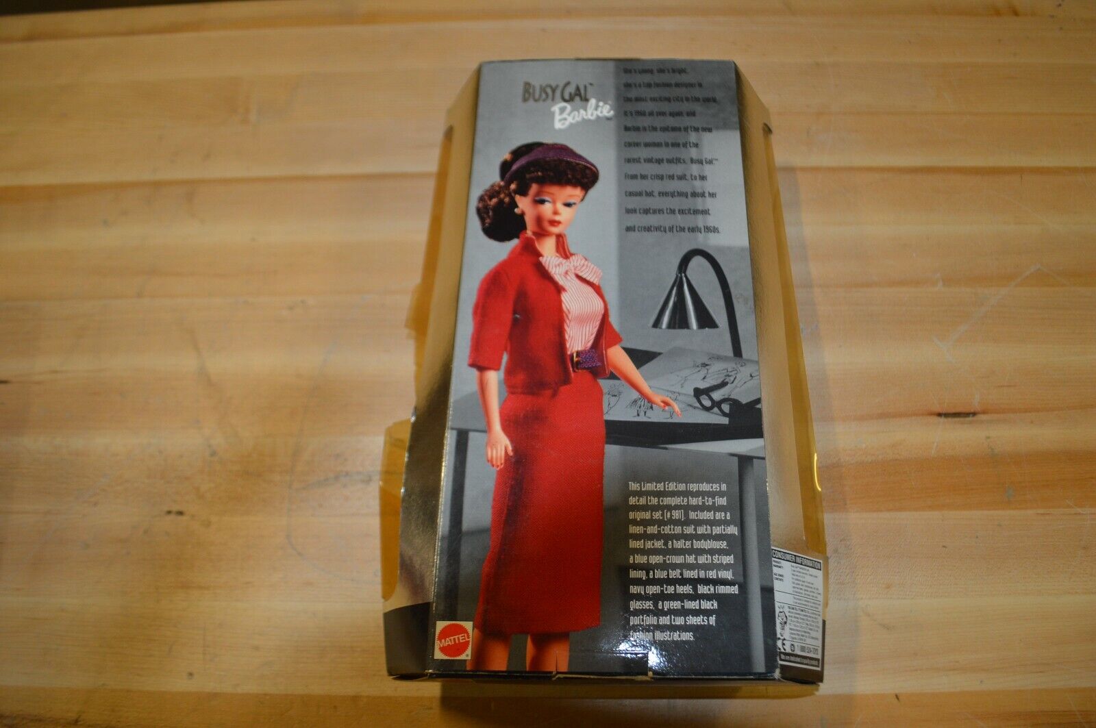 Barbie Busy Gal barbie doll, 1995 - Northside Material Brokers