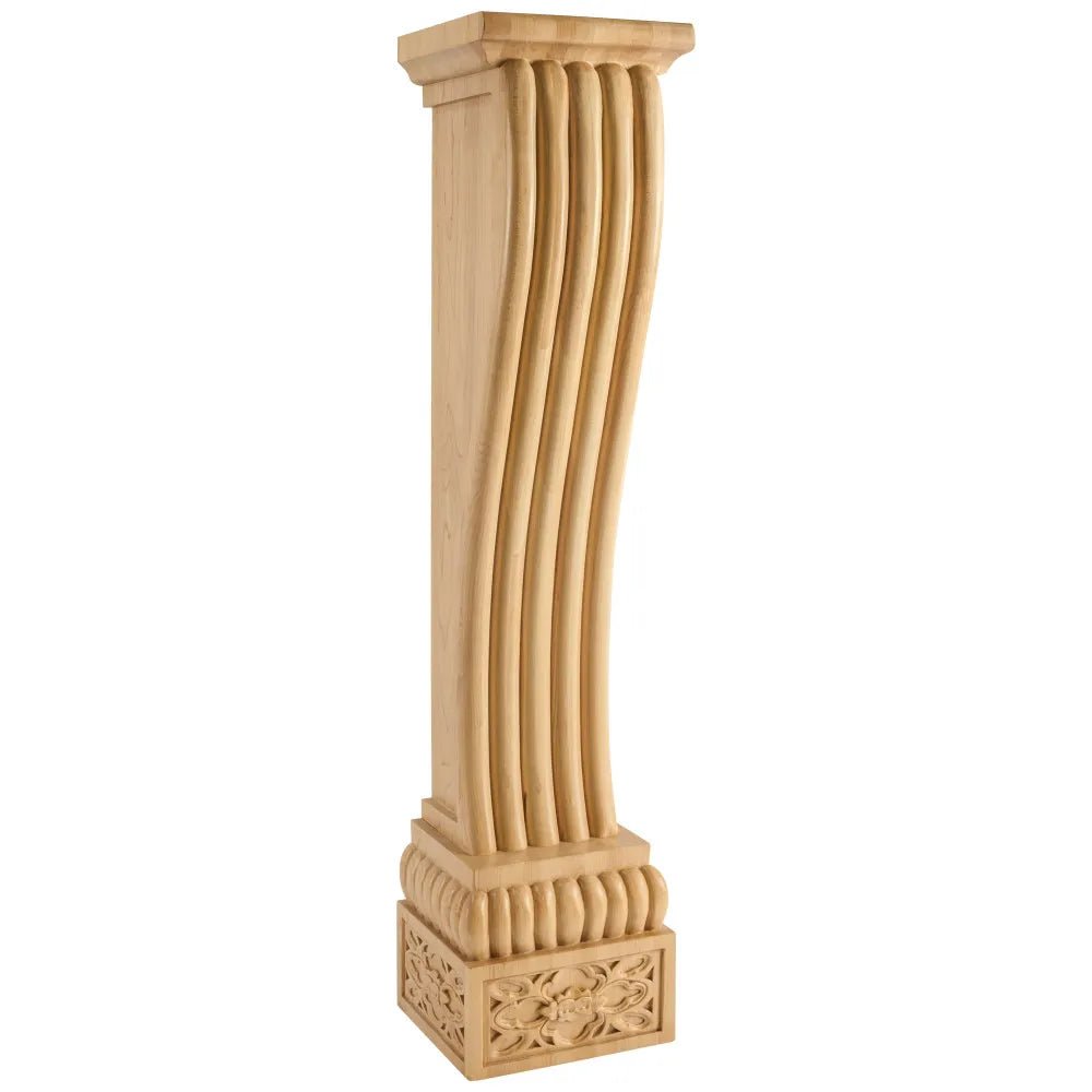 Baroque Fireplace Corbel 8" W x 8" D x 36" H FCOR6-RW - Northside Material Brokers