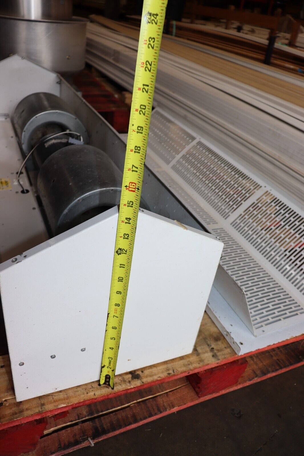 Berner SHC07-1048AA, High Performance 7 Series Air Curtain, 48 Inches Wide, USED - Northside Material Brokers