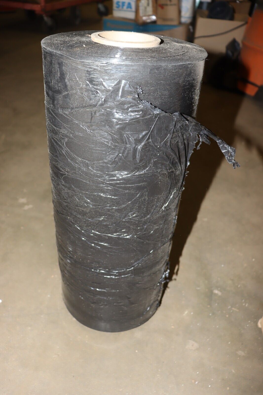 Black Stretch Wrap Roll 20 in x 5000 ft Model 15c012 - Northside Material Brokers