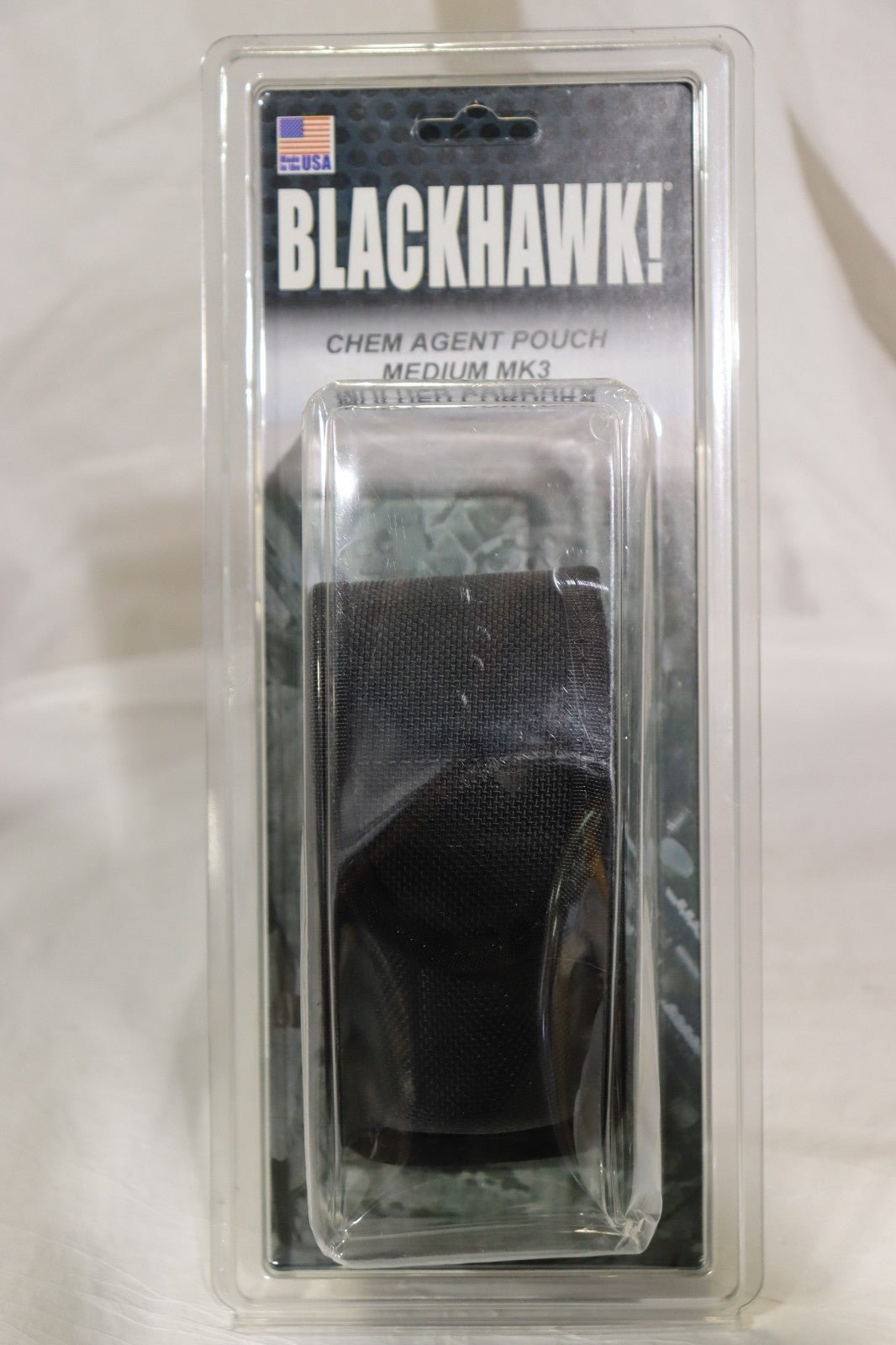 Blackhawk Chem Agent Pouch Medium MK3 Molded Cordura - USA - 44A500BK - Northside Material Brokers