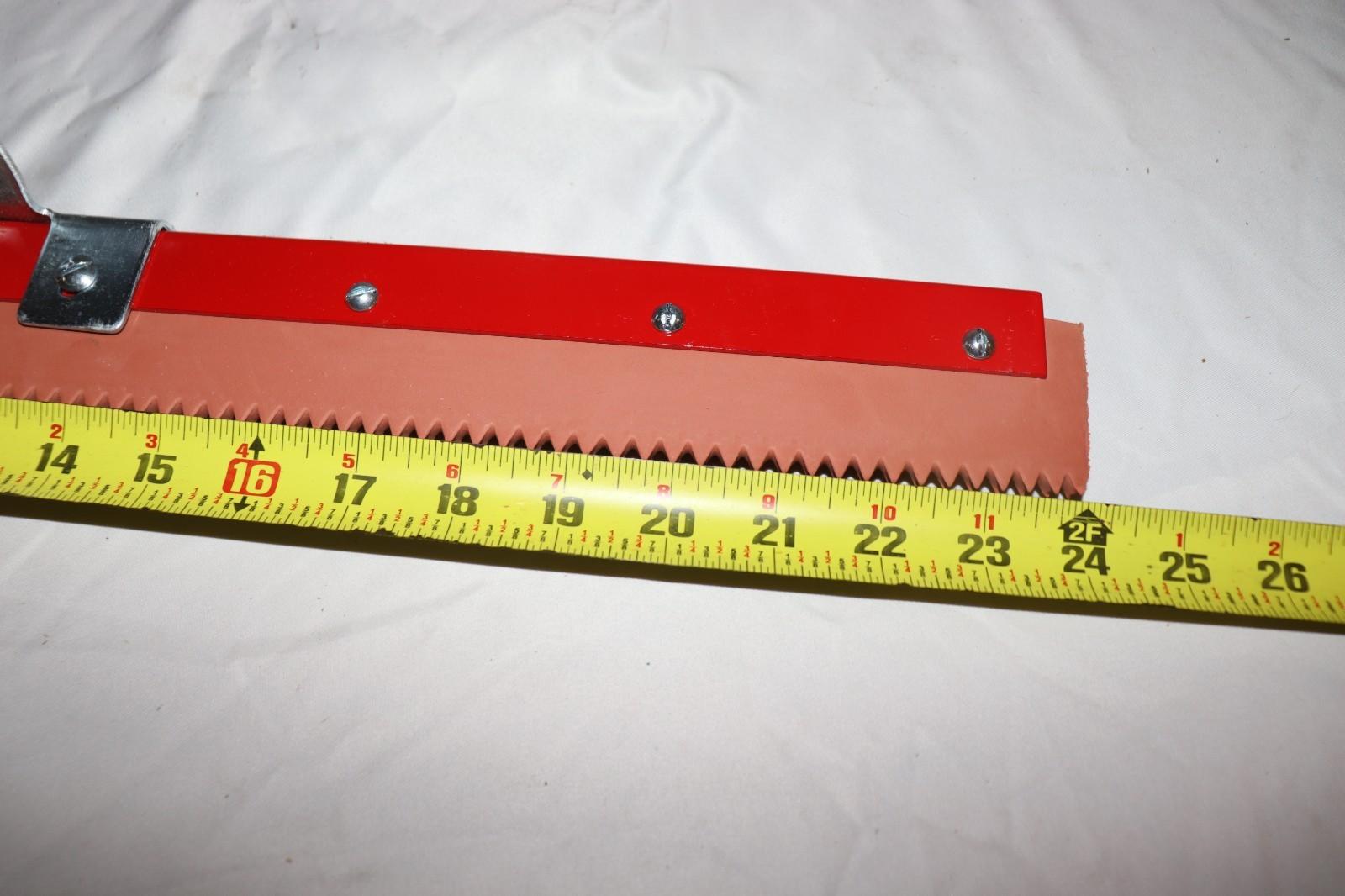 Bon 82-330 Notched Micro Topping Floor Squeegee 24 Inch - Northside Material Brokers