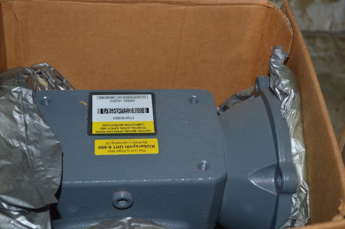 BOSTON GEAR Speed Reducer: 44 Nominal Output RPM, 56C, 40:1, F72415kb5g - Northside Material Brokers
