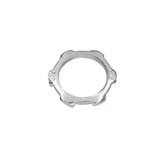 BOX of 100 - Eaton 12X 3/4", STEEL, THREADED, RIGID/IMC LOCKNUT - Northside Material Brokers