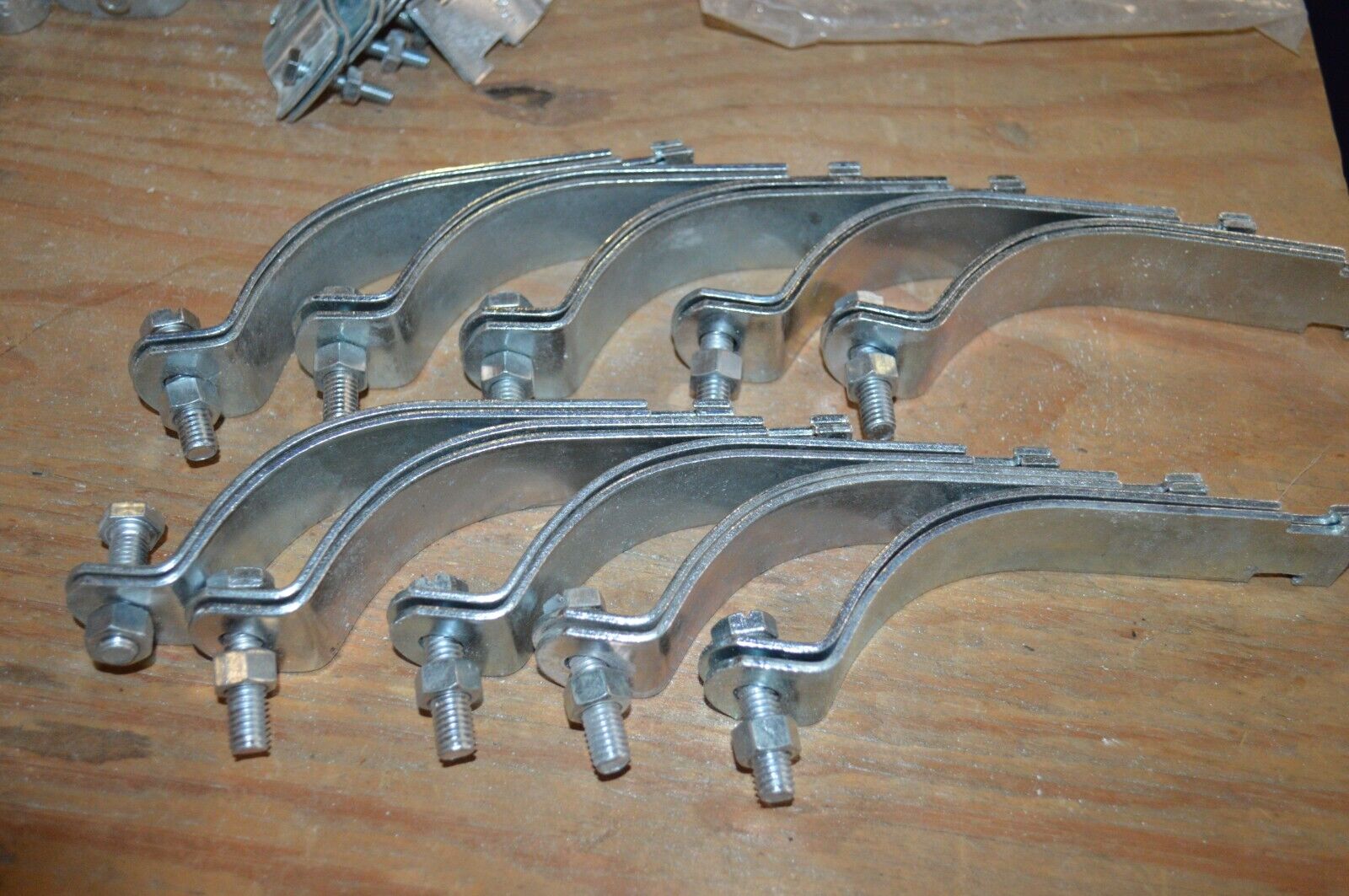 BOX OF 16 C-1102 4" EG ASSY Universal H-Strut Clamp, 4 INCH - Northside Material Brokers