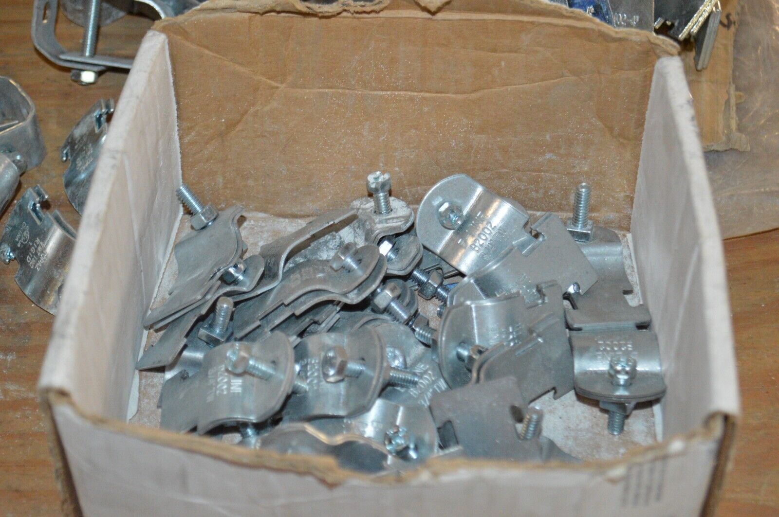 BOX OF 28 8 C-1104 X 3/4" EG ASSY Universal H-Strut Clamp, 3/4 INCH - Northside Material Brokers