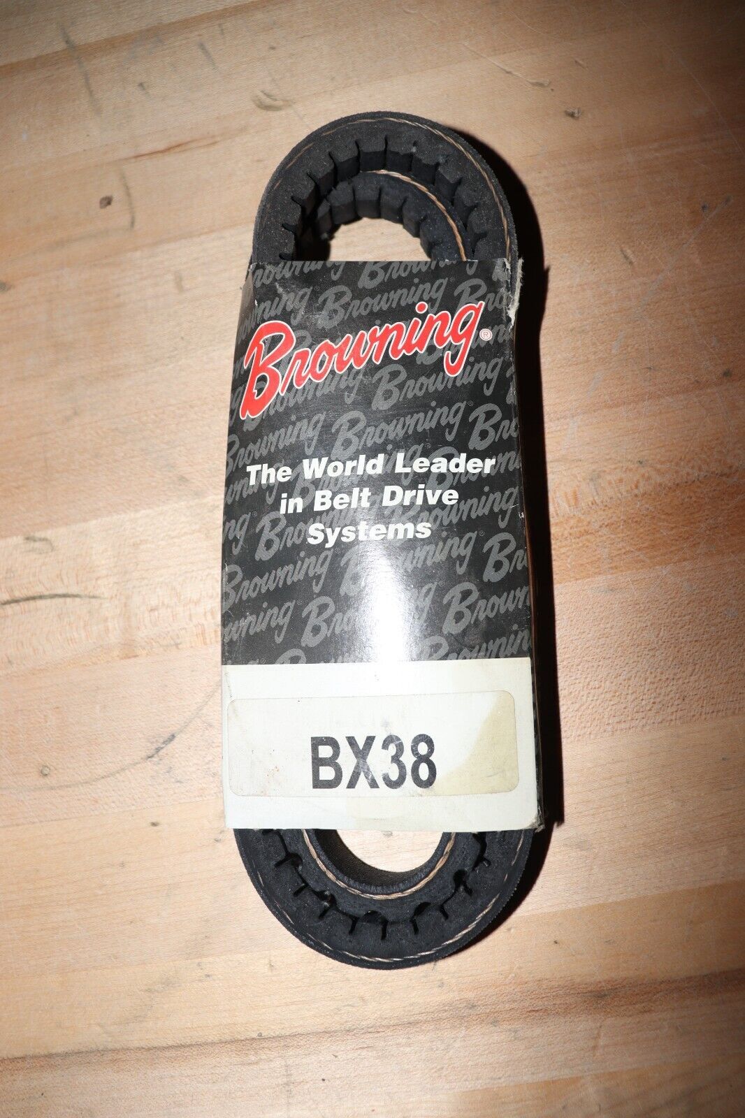 Browning Cogged V-Belt: BX38, 41 in Outside Lg, 21/32 in Top Wd, 13/32 in Thick - Northside Material Brokers