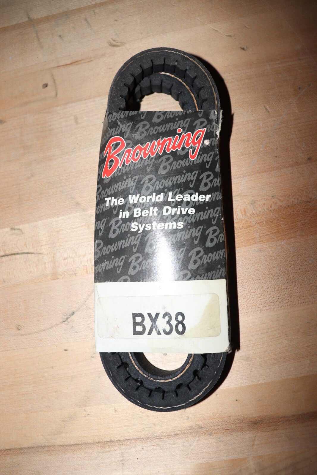 Browning Cogged V-Belt: BX38, 41 in Outside Lg, 21/32 in Top Wd, 13/32 in Thick - Northside Material Brokers