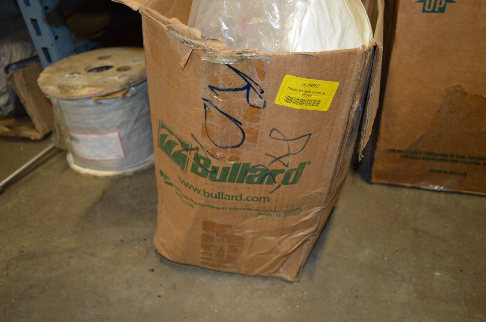 Bullard Double Bib Hood: CC20, EVA, Hood, PAPR System/SAR System, 4 pack - Northside Material Brokers