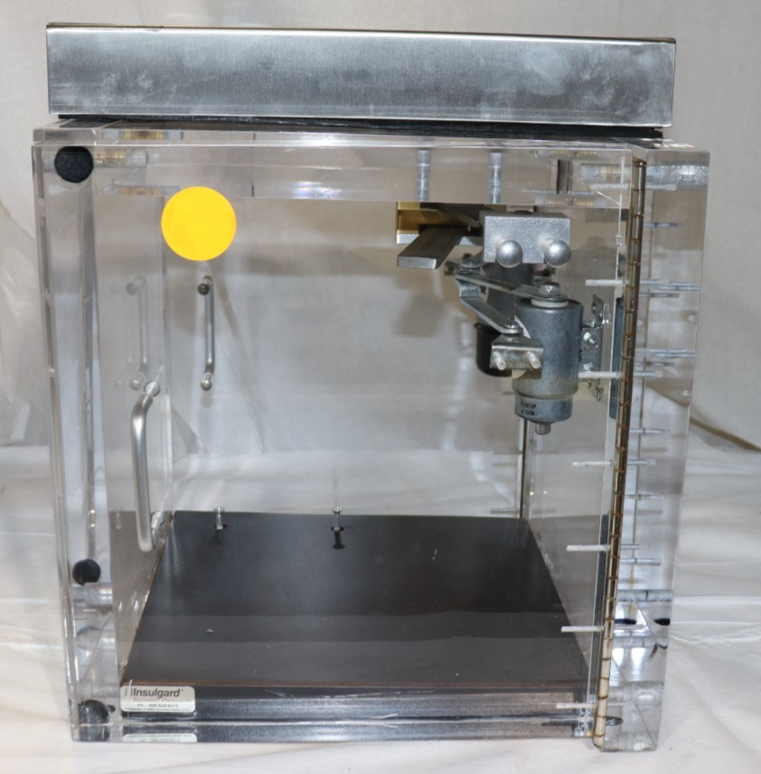 Bullet Resistant Pass-Through Box - 14x14, w/ Coin Change Tray, Bank Pass Thru w/ Window - Northside Material Brokers