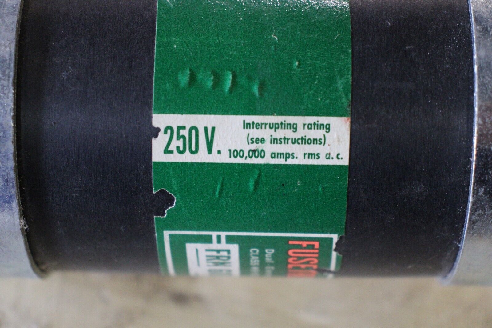 BUSSMAN FUSETRON FRN 600 600 AMP 250 VOLT DUAL ELEMENT TIME DELAY FUSE - Northside Material Brokers