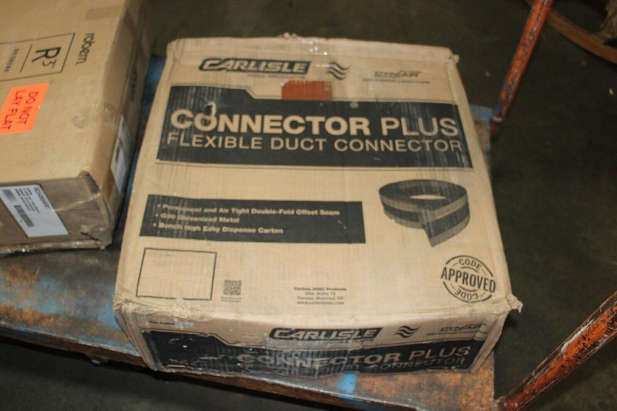 CARLISLE CONNECTOR PLUS 100FT FLEXIBLE DUCT CONNECTOR 307885 - Northside Material Brokers
