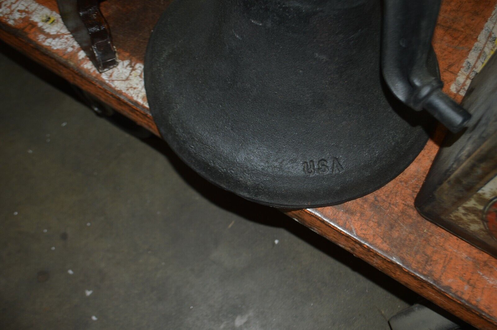 Cast Iron bell, in or out door Bell Antique Black, made in the USA 2 - Northside Material Brokers