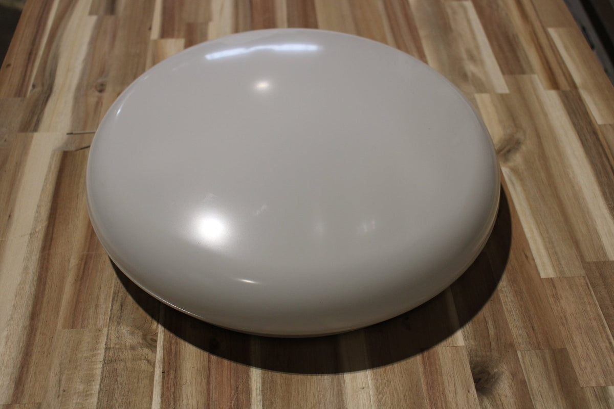 Ceiling and Wall Light Fixture, Energy Efficient Fluorescent Drum Light - Northside Material Brokers