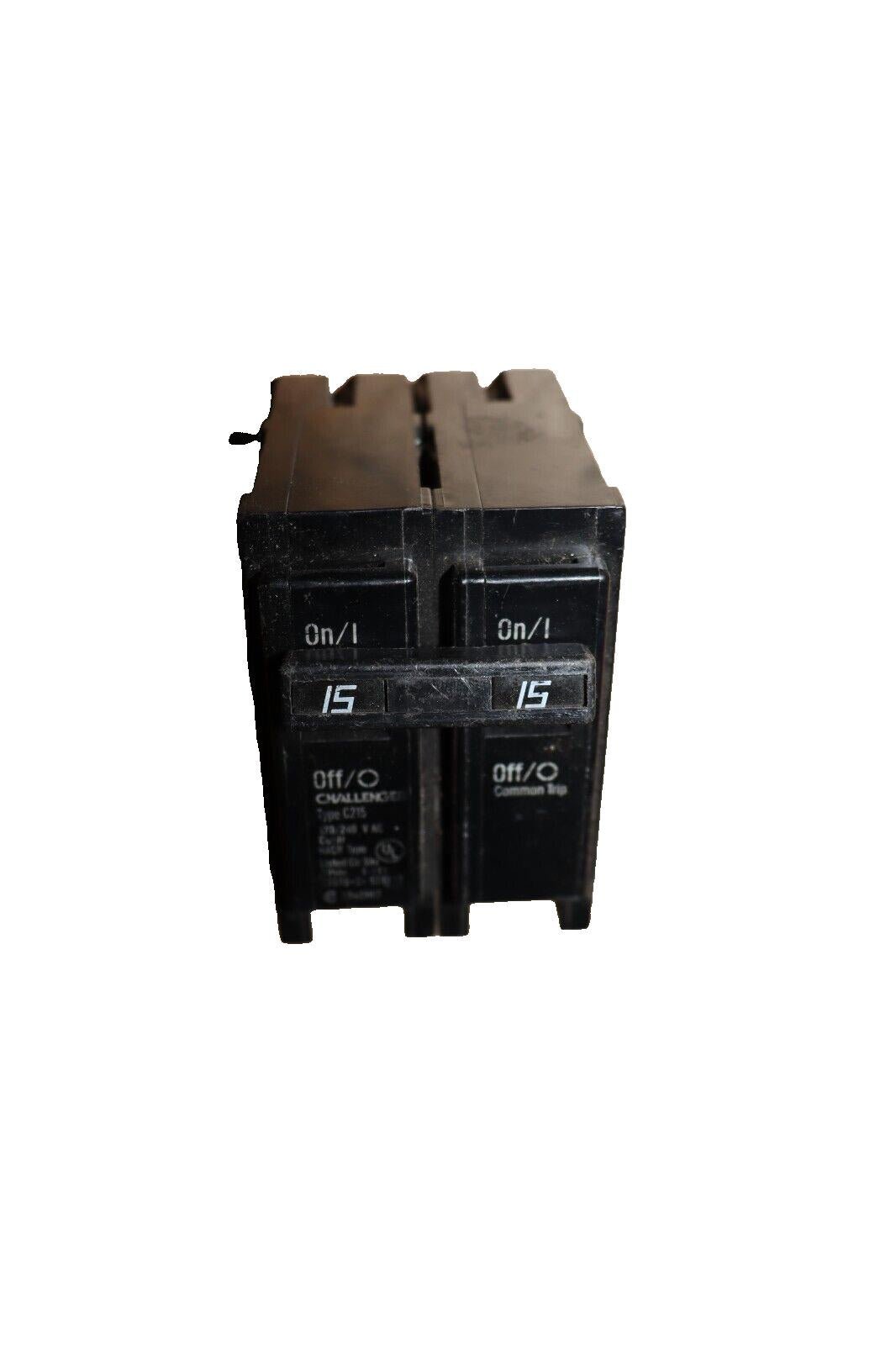 Challenger C215 2P 15A 240V Circuit Breaker 2 Pole 15Amp - Northside Material Brokers