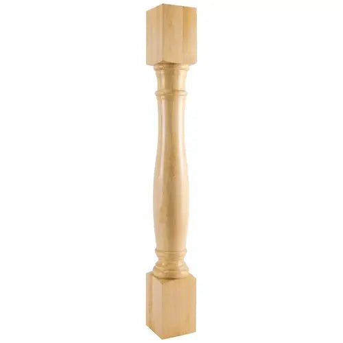Cherry Turned Post 5" W x 5" D x 42" H P1-5-42-CH - Northside Material Brokers