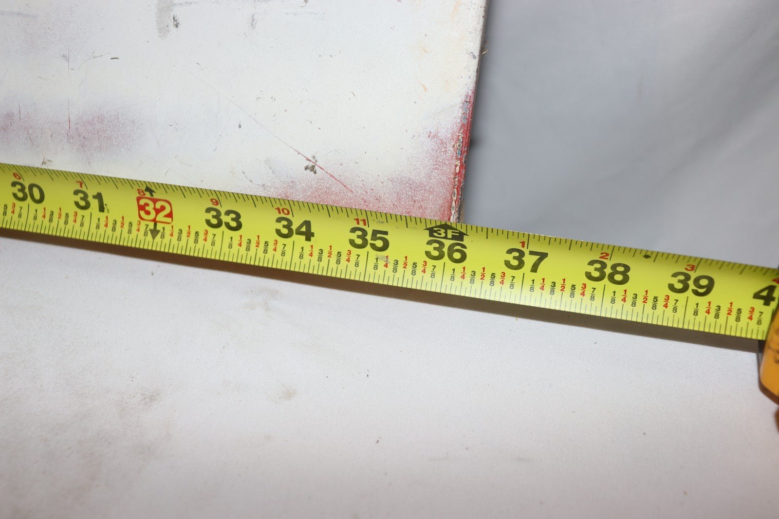 Coca Cola Sign Vintage Rustic Heavy Metal, White Spray Painted - Northside Material Brokers