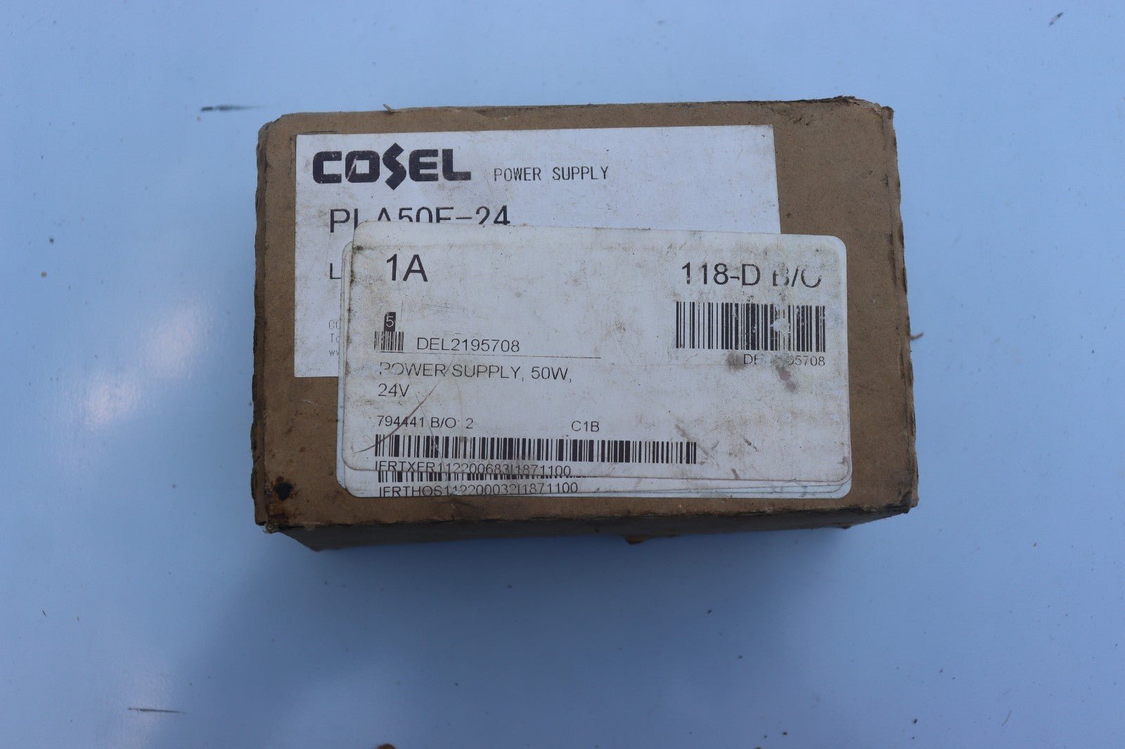 COSEL PLA50F-24 50W For COSEL INPUT AC100-240V 50-60Hz 0.7A OUTPUT 24V 2.2A - Northside Material Brokers