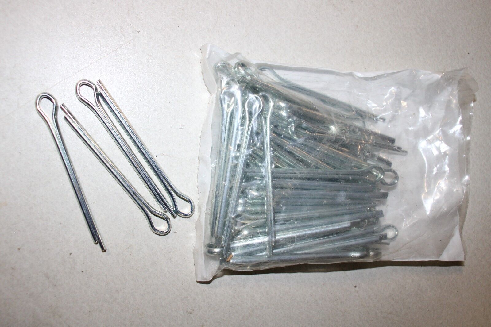 Cotter Pin 1/4 in Pin Dia, 3-19/64 LONG, STEEL, 50-PACK - Northside Material Brokers