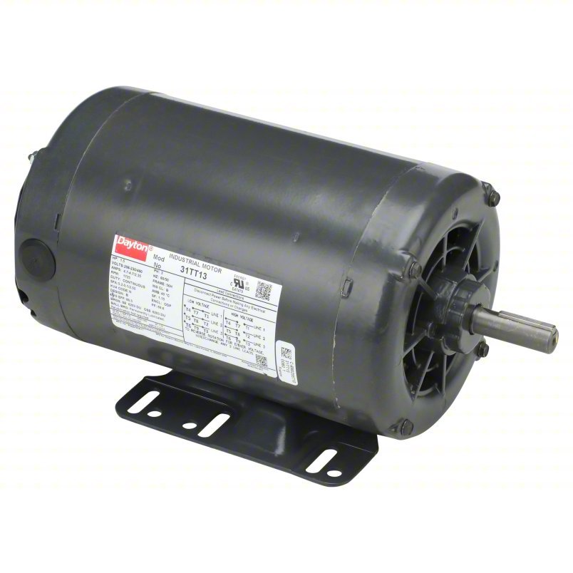 Dayton 31TT13 General Purpose Electric Motor 230/460V AC, 1,725 RPM - Northside Material Brokers