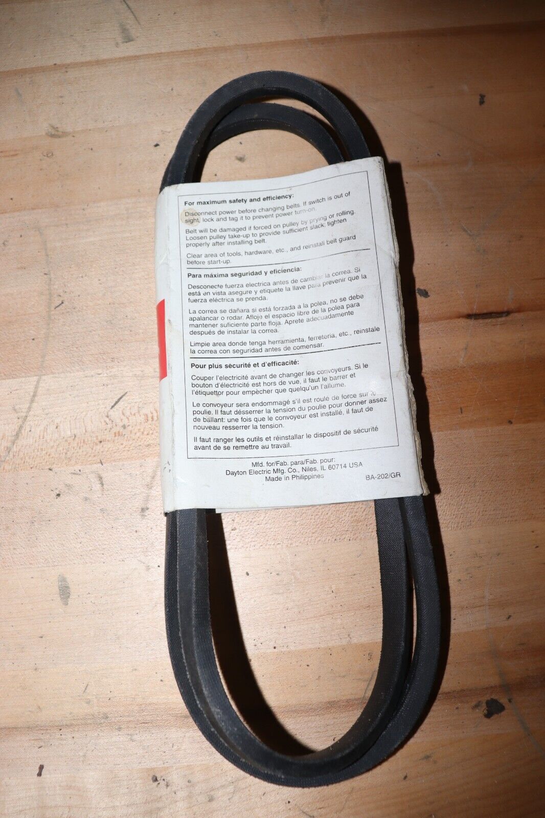 Dayton 3X622 V-Belt - Northside Material Brokers