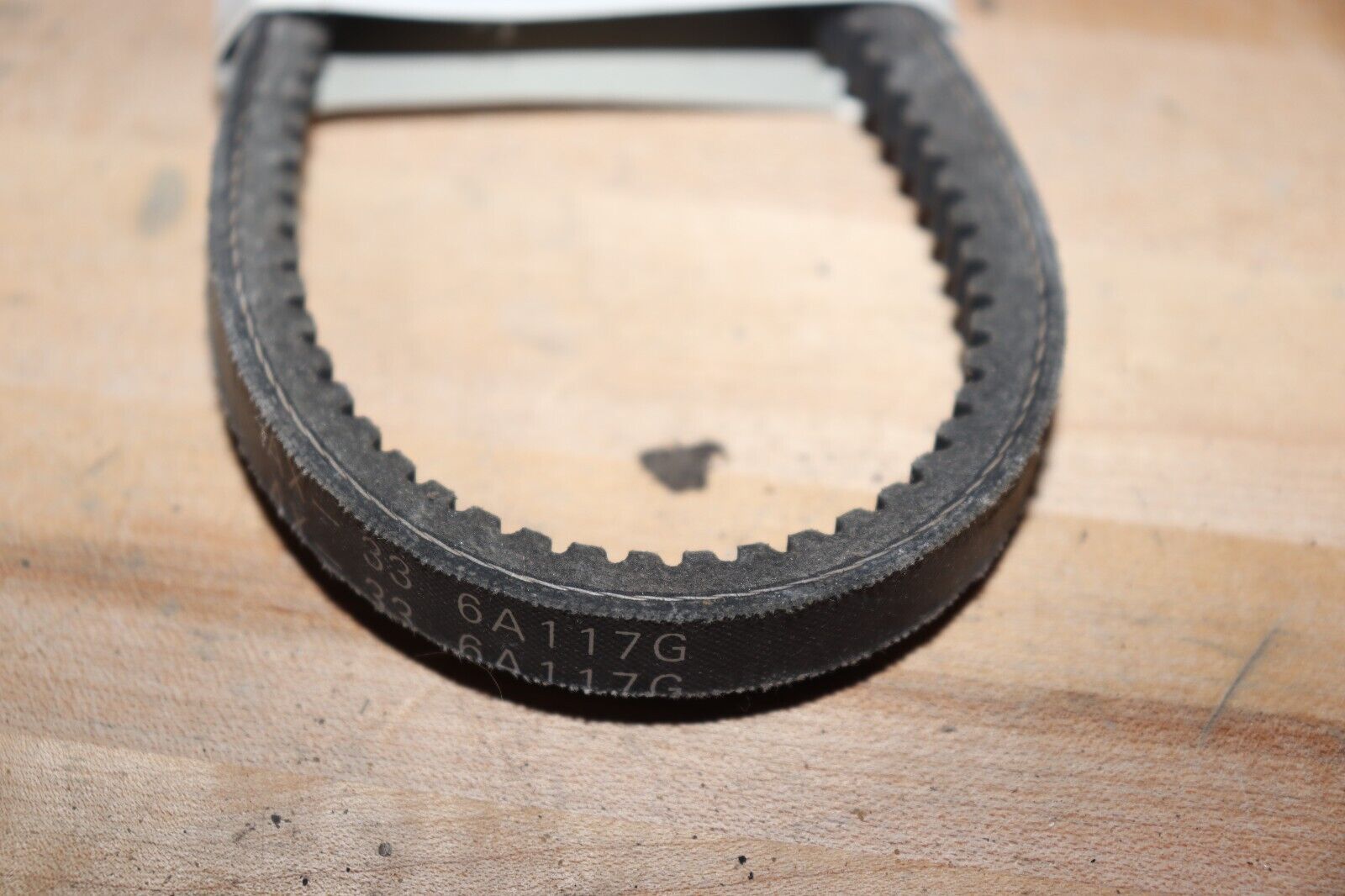 DAYTON Cogged V-Belt: 35 in Outside Lg, 1/2 in Top Wd, 5/16 in Thick, 6A117 - Northside Material Brokers