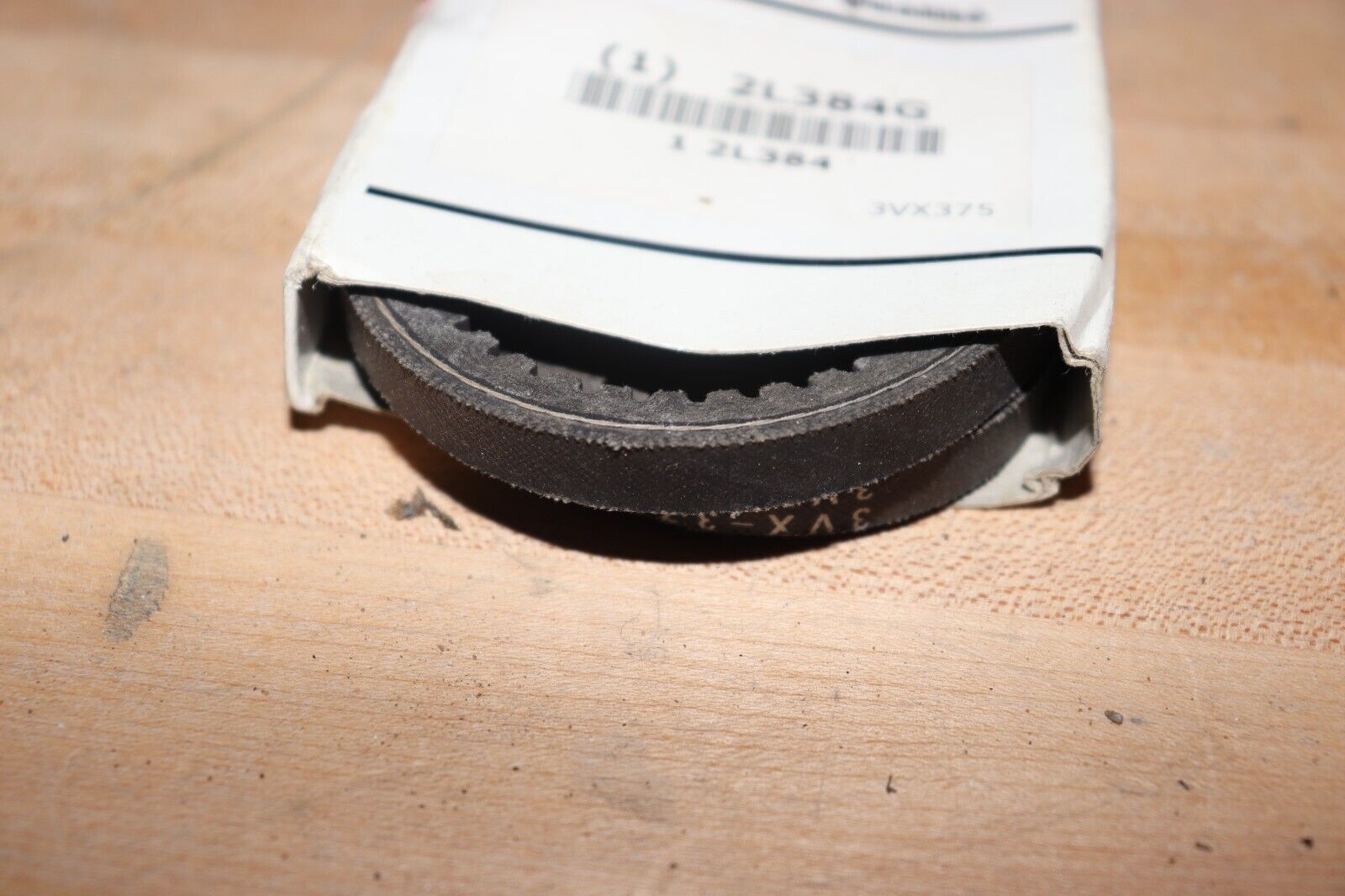 DAYTON Cogged V-Belt: 3VX375, 37.5 in Outside Lg, 3/8 in Top Wd, 5/16 in Thick - Northside Material Brokers