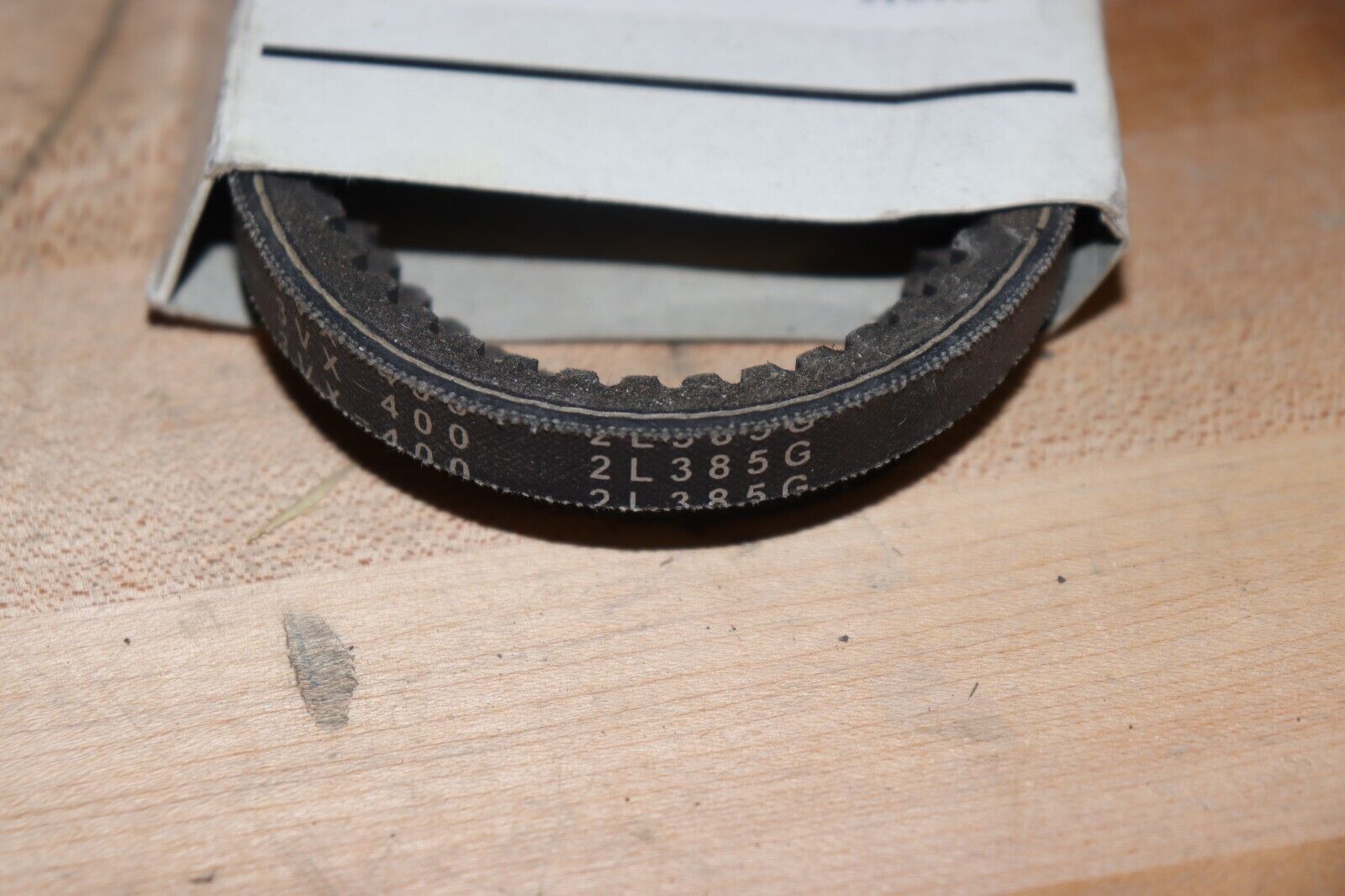 DAYTON Cogged V-Belt: 40 in Outside Lg, 3/8 in Top Wd, 5/16 in Thick, 2L385 - Northside Material Brokers