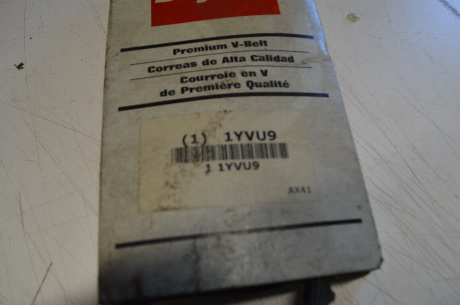 DAYTON Cogged V-Belt AX41, 1YVU9 - Northside Material Brokers