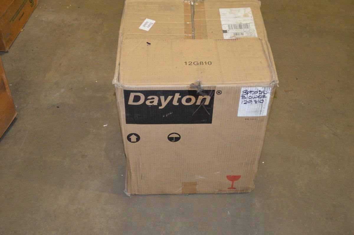 Dayton OEM Blower, Blower Outlet Shape Rectangular, Wheel Diameter 8 1/4 - Northside Material Brokers